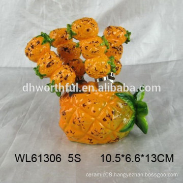 Wholesale ceramic fruit fork